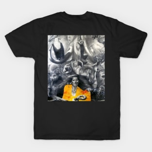 Animal Dreaming Mystical Drawing T-Shirt